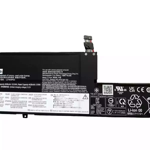 Batteria per computer portatile LENOVO L21M3PE0 L21C3PE0 L21L3PE0 L21B3PE0 - immagine 3