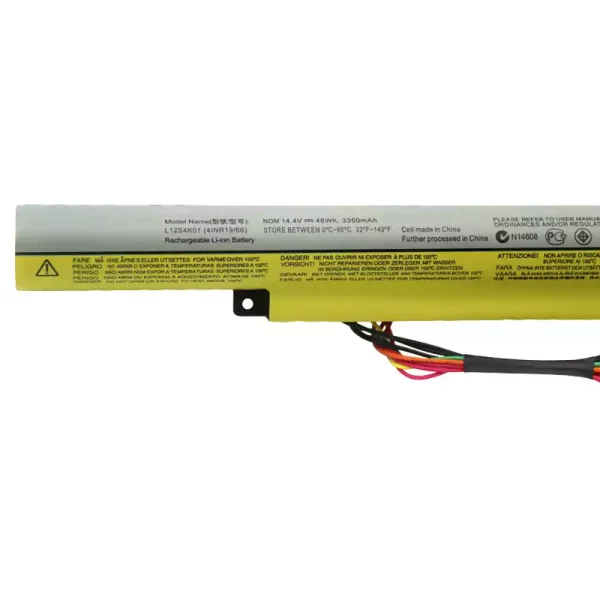 Batteria per computer portatile LENOVO L12L4K01 L12S4E21 L12M4E21 L12M4K01 - immagine 4