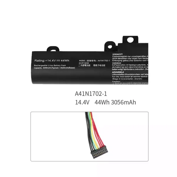 Batteria per computer portatile Asus A41N1702-1 - immagine 3