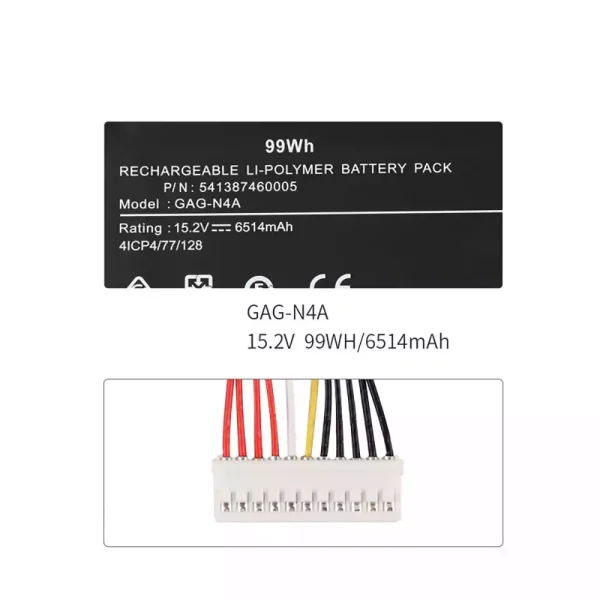 Batteria per computer portatile GAG-N4A - immagine 3