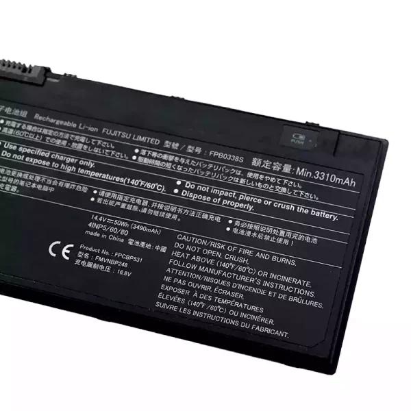 Batteria per computer portatile Fujitsu FMVNBP247 FPCBP529 Fujitsu E558 P728 - immagine 3