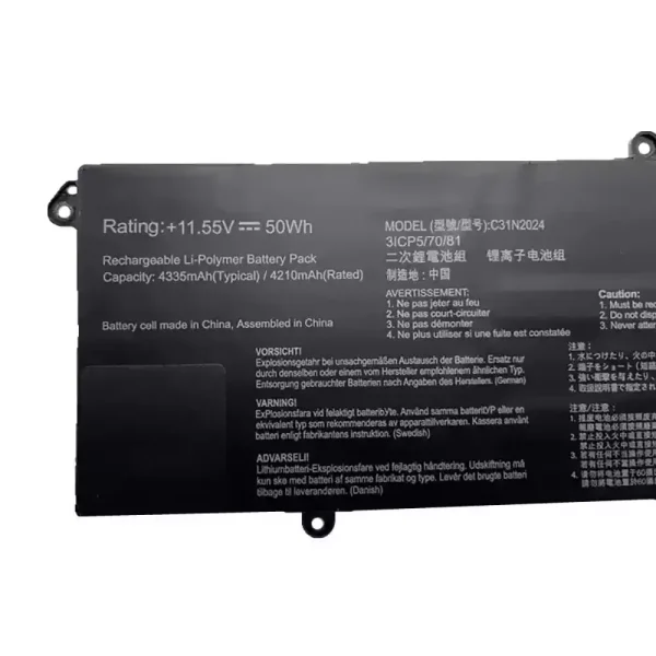 Batteria per computer portatile ASUS C31N2024 - immagine 3
