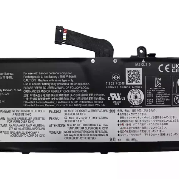 Batteria per computer portatile LENOVO L22M4PF3 L22X4PF3 L22B4PF3 - immagine 3