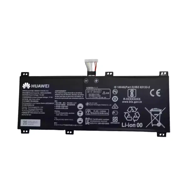 Batteria per computer portatile HUAWEI HB6081V1ECW-41B HB6081V1ECW-41C - immagine 2