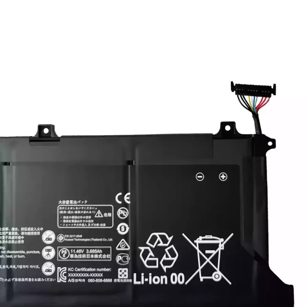 Batteria per computer portatile HUAWEI HNL-WFP9 HNL-WFQ9 HNL-WFP9Q WRTD-WFH9Q WRTD-WDH9 WRTD-WFH9 HLY-19R - immagine 2