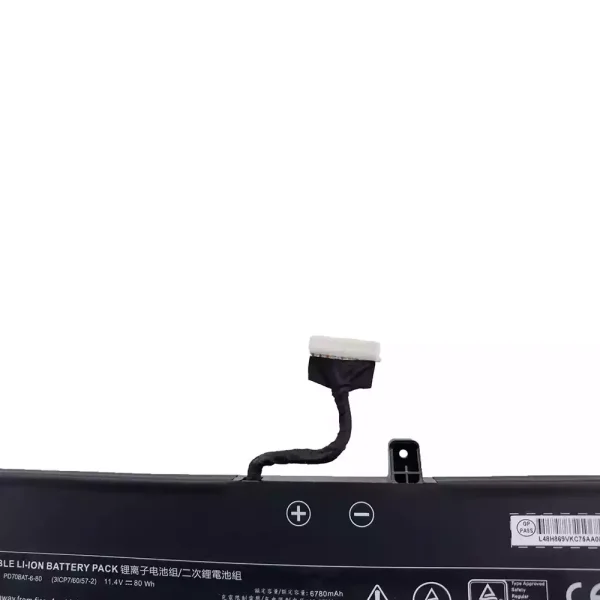 Batteria per computer portatile PD70BAT-6 PD70BAT-6-80 - immagine 3