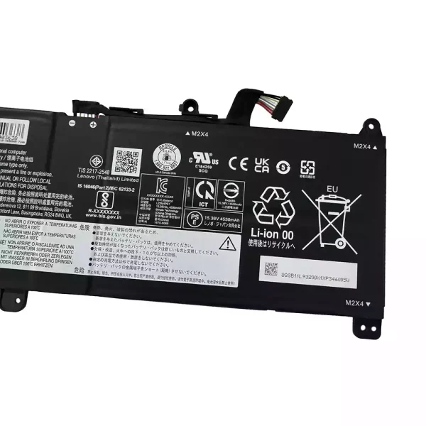Batteria per computer portatile LENOVO L22D4PE1 L22C4PE1 L22M4PE1 - immagine 4