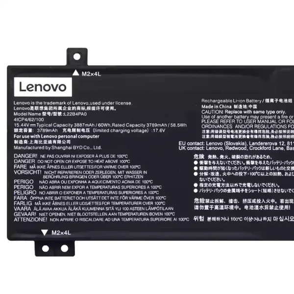Batteria per computer portatile LENOVO L22B4PA0 L22M4PA0 L22D4PA0 L22X4PA0 - immagine 3