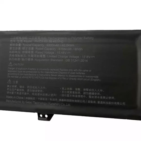 Batteria per computer portatile PHID1-00-18-4S1P-0,MECHREVO Vision 16 Pro - immagine 2