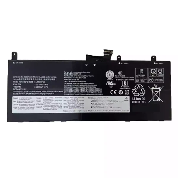 Batteria per computer portatile LENOVO L21M4P76 L21D4P76