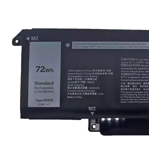 Batteria per computer portatile DELL P83V9 - immagine 3