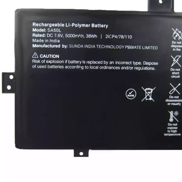Batteria per computer portatile SA50L - immagine 2