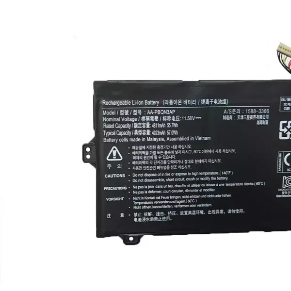 Batteria per computer portatile SAMSUNG AA-PBQN3AP - immagine 3