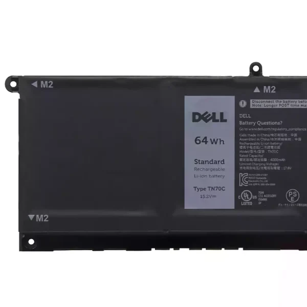 Batteria per computer portatile DELL TN70C - immagine 3