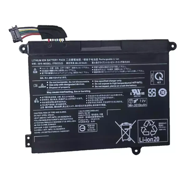 Batteria per computer portatile Fujitsu FPB0352S FPCBP578
