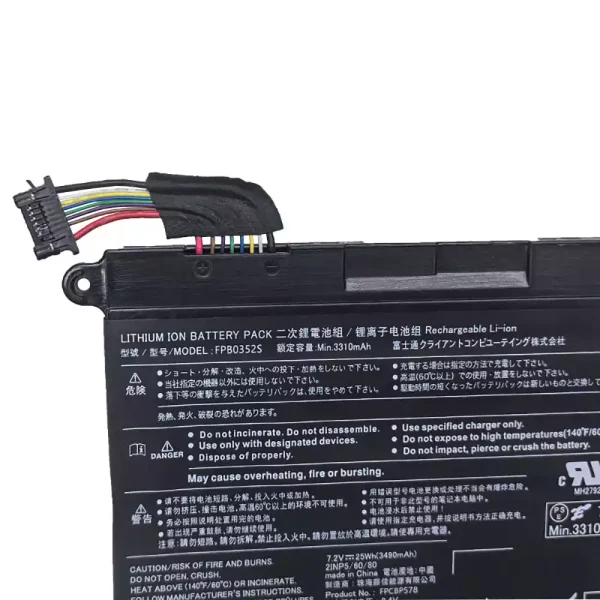 Batteria per computer portatile Fujitsu FPB0352S FPCBP578 - immagine 3