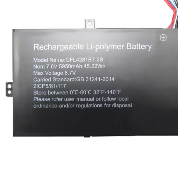 Batteria per computer portatile GFL4281B7-2S - immagine 2