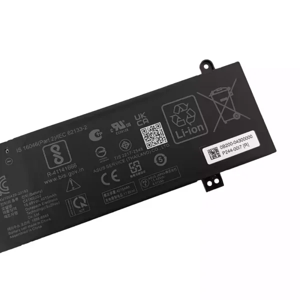 Batteria per computer portatile Asus C41N2202 - immagine 4