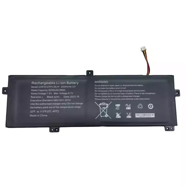 Batteria per computer portatile U357612127PV-2S1P H-4886280P
