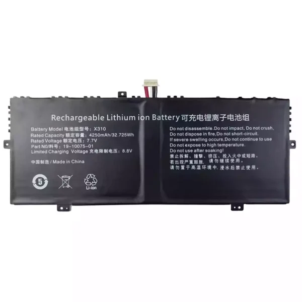 Batteria per computer portatile X310,Chuwi LarkBook CWI509 Jumper JNB13 Ezbook X3 air 8128