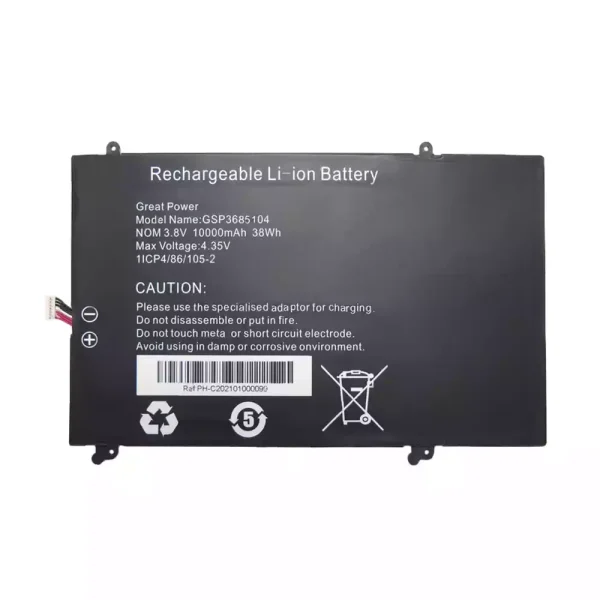 Batteria per computer portatile GSP3685104 - immagine 2