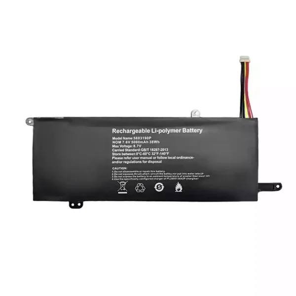 Batteria per computer portatile F152G-ZC-5095-4125 WTL-5883190P-2S 5883190P