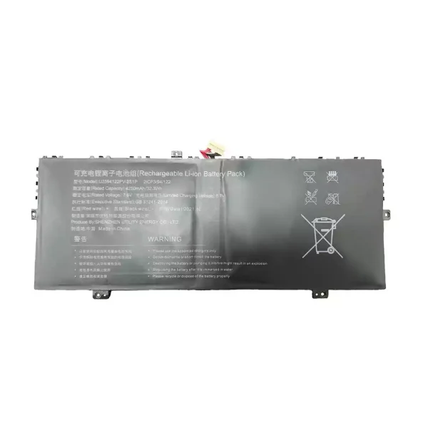 Batteria per computer portatile U2594122PV-2S1P JUMPER EZbook x3 air