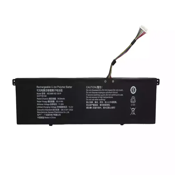 Batteria per computer portatile AEC686182-3S1P