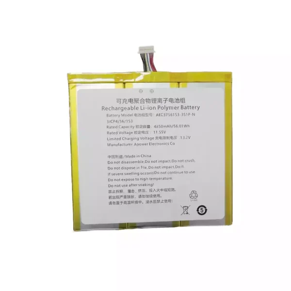 Batteria per computer portatile AEC3756153-3S1P AEC3756153-3S1P-N - immagine 2