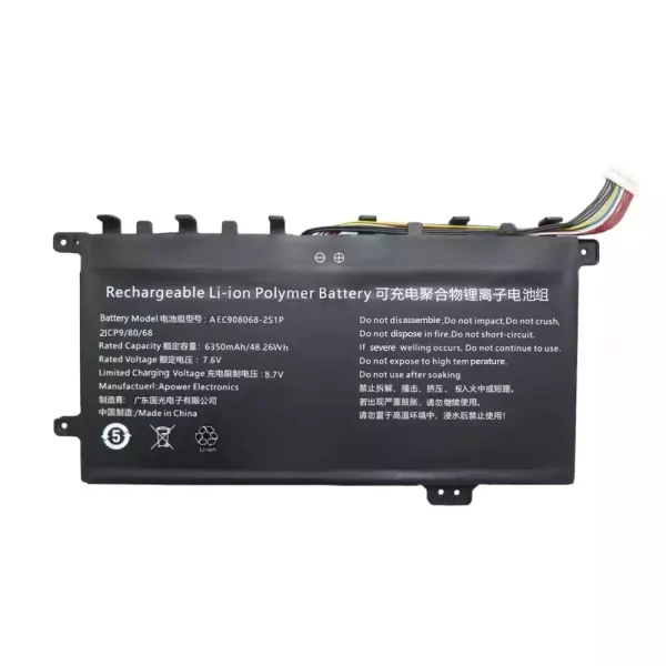 Batteria per computer portatile AEC908068-2S1P