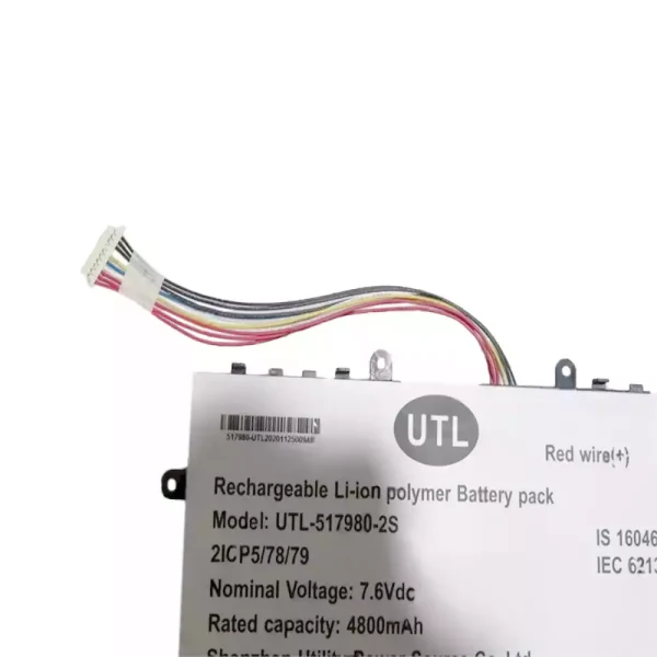 Batteria per computer portatile UTL-517980-2S - immagine 3