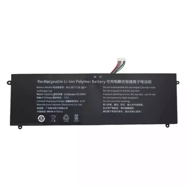 Batteria per computer portatile AEC4871128-2S1P
