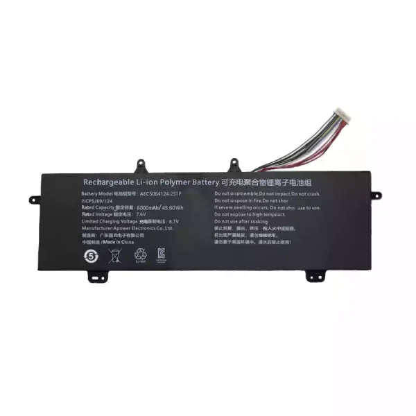 Batteria per computer portatile AEC5064124-2S1P - immagine 3