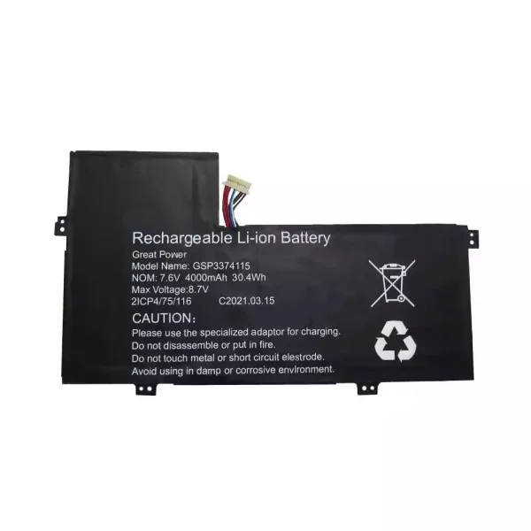 Batteria per computer portatile GSP3374115