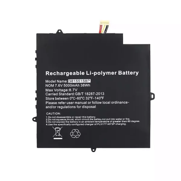 Batteria per computer portatile 38155158P Jumper EZBook X4 Pro