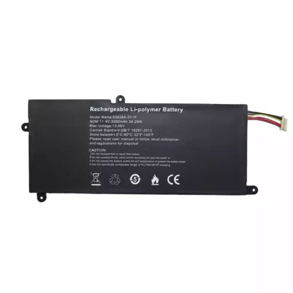 Batteria per computer portatile 536264-3S1P