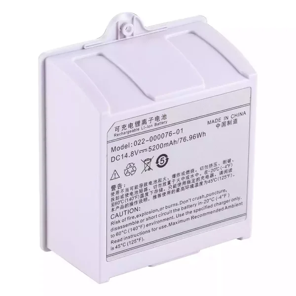 Batteria di ricambio per 022-000076-01,WED-H0924 - immagine 3