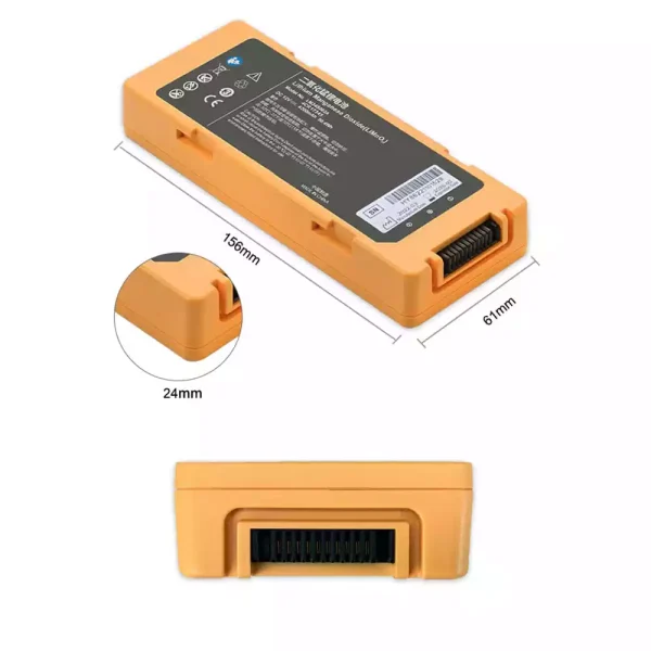 Batteria di ricambio per Mindray AED BeneHeart C1 C2 C1A C2A S1 S2 - immagine 2