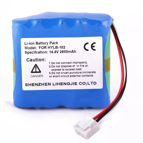 Batteria di ricambio per Mindray HYLB-102,18287-2000,TWSLB-005,JHOTA-99K-00,022-000040-00,DECG-03A MEC-03 18287-2000