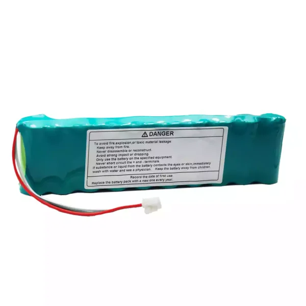 Batteria di ricambio per NIHON KOHDEN ECG-9620,ECG-6951D,ECG-9620L,ECG-9620P,ECG-9620M,ECG-9620N,ECG-9620S, ECG-9620T, ECG-9620U,Cardiofax 9620m,ECG-6851E,ECG-6951E - immagine 2