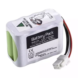 Batteria di ricambio per NKB-302 X064,Nihon Kohden OPV-1500 OPV-1500K