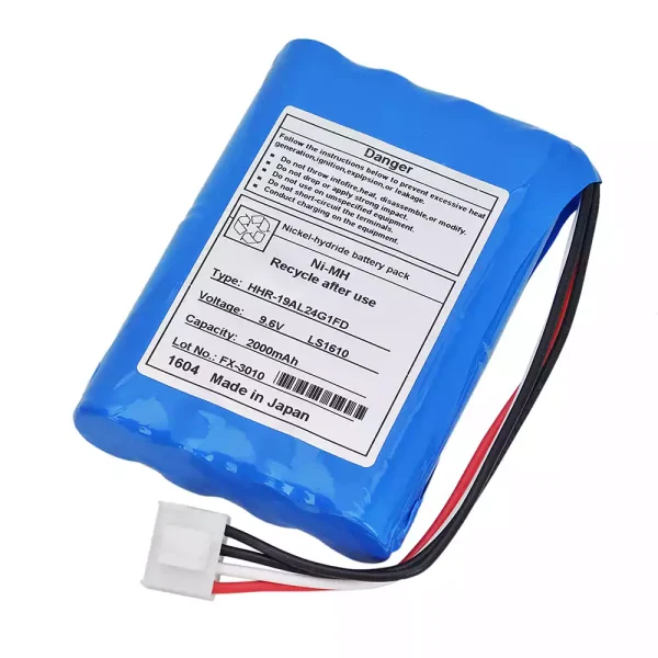 Batteria di ricambio per Fukuda FX-3010 FCP-3610 HHR-19AL24G1FD LS1610 - immagine 3
