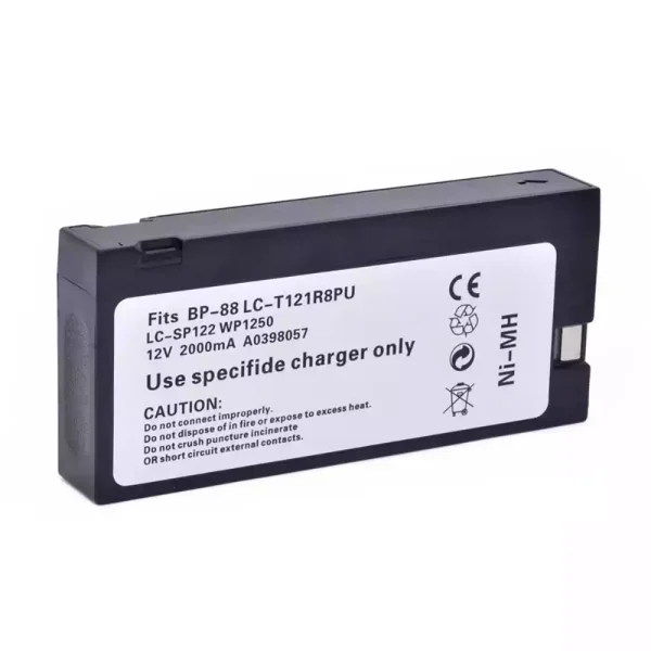 Batteria di ricambio per Actema T-BERD 107A,Alphasource AS008281,Any Battery 2359,Cardiac Science 9001,9004