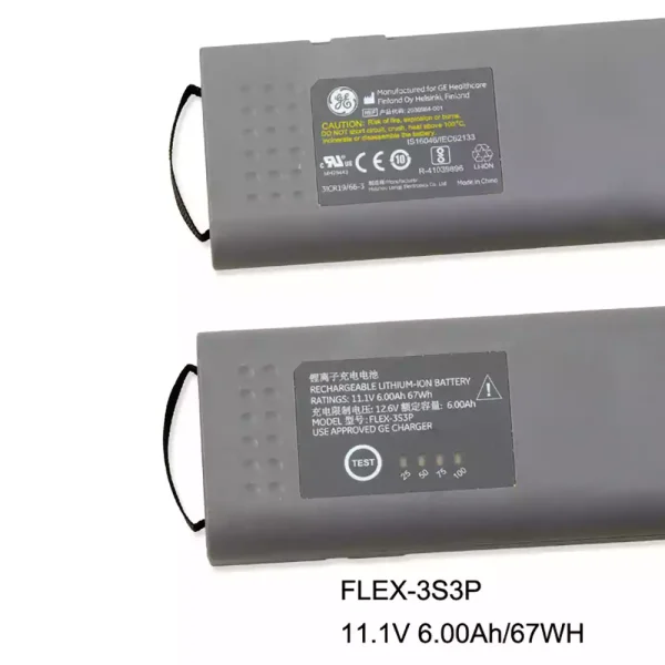 Batteria di ricambio per GE B650 B105 B125 - immagine 2