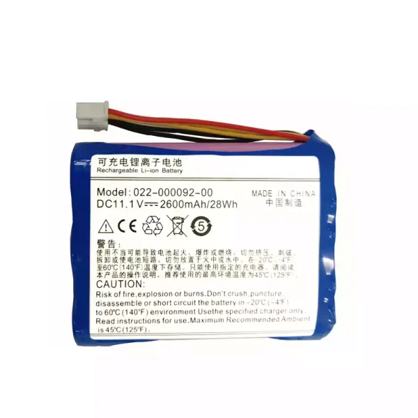 Batteria di ricambio per COMEN 022-000092-00 COMEN H3