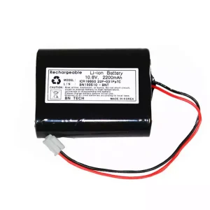 Batteria di ricambio per BIONET BN130510-BNT icr18650 22f-031pptc compact 7 compact 5