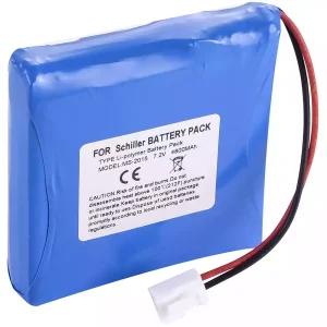 Batteria di ricambio per Schiller CardioVit AT102+ MS-2007 MS-2010 MS-2015