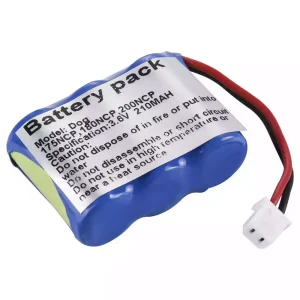 Batteria di ricambio per Dogtra 175NCP,180NCP,200NCP,202NCP,210NCP,22000NCP,EF-3000,YS-500 Collar,BP20R,35AAAH3BMX