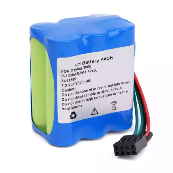 Batteria di ricambio per Oxylog 2000 P-100AASJ/A1 F2x3 8411599 - immagine 2