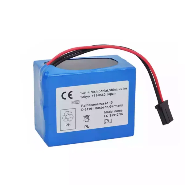 Batteria di ricambio per NIHON KOHDEN LC-S2912NK,LCS-2912NK,X041B